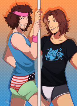 This is my submission for the Game Grumps Community Collab artbook