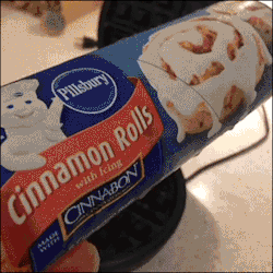 4gifs:  Cinnabon waffles. [vid] 