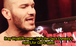 theprincethrone-deactivated2016:  Randy Orton being his cocky