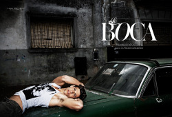  ‘LA BOCA’ STORY FOR PREVIEW THE SPRING 2013 ISSUE OF DORIAN