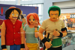 Luffy, Nami and Zorro by MarcoDeSilva on Flickr.