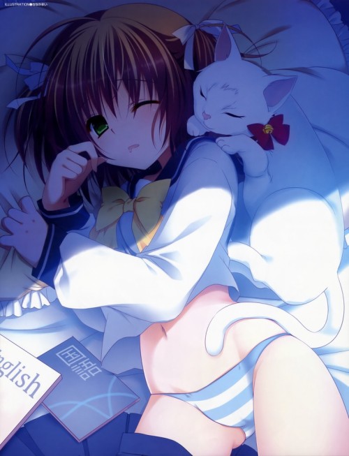 nekokakumei:  Neko Girls Request! (found some in aprons) 