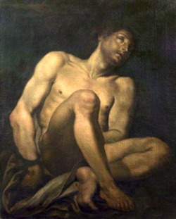 necspenecmetu:  Louis Finson, Saint Sebastian, 17th century