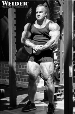 Ronnie Rockel - Amazing build, arms, and those legs have to make