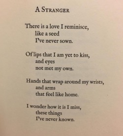we're not really strangers