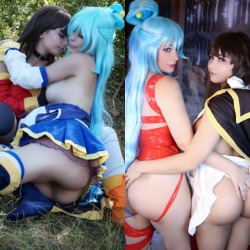 love-cosplaygirls:  Original Konosuba Vs. Valentines version!