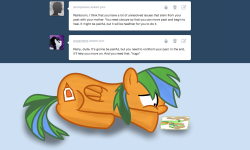 rainboompony:  …i-i dont want t-to say goodbye. ….i… i-i