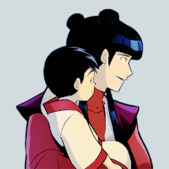 firelordizumis:     zuko and kiyi / mai and tom-tom 