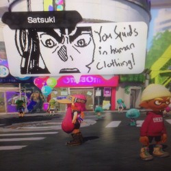 hbreckel:  Just the kind of quality I like to see in my Splatoon