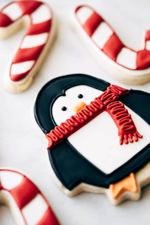 sweetoothgirl:Cute Winter Treats! 🐧⛄️❄️✨(recipes: