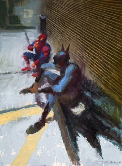 Wasted Superherooes: Paintings by William Wray