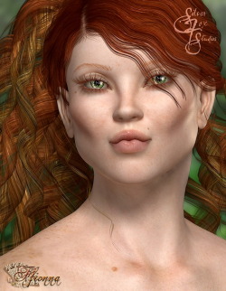  Ffionna  for V4 custom character by Spiritfoxy. Meet Ffionna, a natural Celtic  beauty with a Fairy&rsquo;s kiss of freckles littered like a star-filled sky  ~~~  Just stunning!   	This set has a number of individual maps with specific settings for 