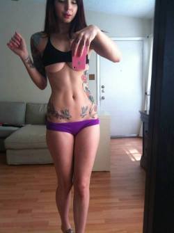 ifmommyonlyknew:  I have a thing for tattoos, fortunately my