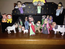 harleys-wolf:  Home made nativity scene!