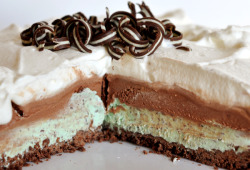 do-not-touch-my-food:  Grasshopper Ice Cream Pie