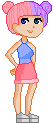 lovely-babydolly:  lovely-babydolly:  This is my oc Lillian  Okay, reblog this for a chance to win a free pixel art based on your blog or selfies… You don’t have to be following me. 