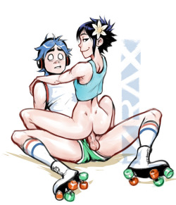 xizrax: 2d and Noodles from gorillaz i shipp it  more ships at