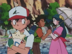every-ash: Boy is annoyed because his friend is being goofy around