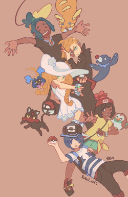 ramblingrhubarb:  Let’s give them the alolan hello