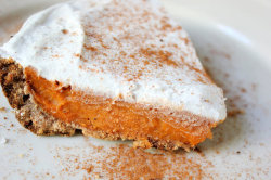 in-my-mouth:  Vegan Sweet Potato Pie with Whipped Coconut Cream