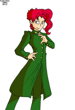 Kakyoin from Stardust Crusaders. I realized I don’t draw a