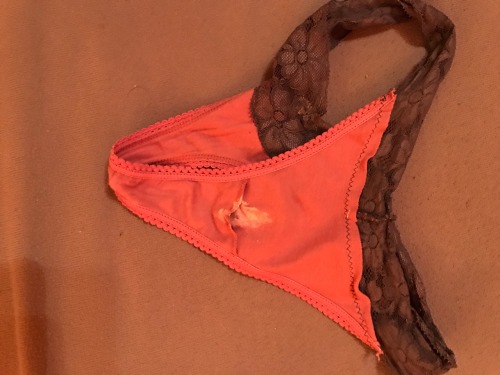 glas306:A collection of my gf wet and moisty thongs wish you all a wet and sexy xmas