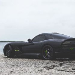 themanliness:  Murdered Out Dodge Viper! Follow @vistale.co Follow