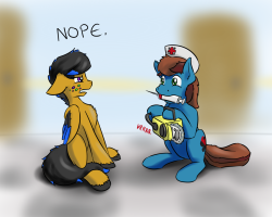 askspades:But… I can help with that headcold! And sore hoof!