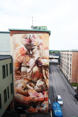huffingtonpost:  Borås ‘No Limit’ 2015: Graffiti Tags, Murals,