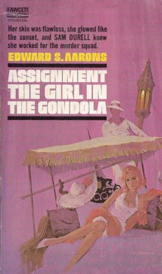 Assignment - The Girl In The Gondola, by Edward S. Aarons (Fawcett,