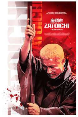 thepostermovement:  Zatoichi by Elliot Cardona
