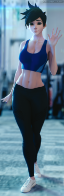 crototo:   Casual Overwatch №2 TRACER After Training I really