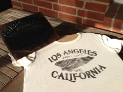 kristobans:  T shirt printing with rubber stamps. Made by Aaron