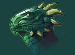 zehnart:  Tried to draw an Argonian?? Not sure of the result