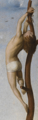 akaixab:  Antonello da Messina: Crucifixión de Antuerpia (Pormenor,