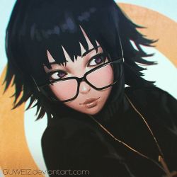 guweiz: Shizuku from Hunter x Hunter! 👓  #shizuku #hunterxhunter