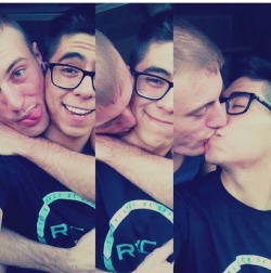 fuckyeahgaycouples:  Me(Left) and my boyfriend Mike(Right) going