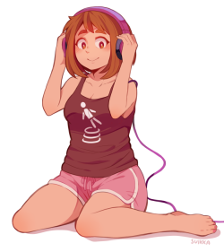 kuikune:uraraka…. my soft and fluffy daughter