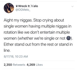 miseducatedmelanicmuse:  Nigga preach.