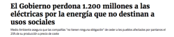 intedezante: El gigawatio tiene, según los cálculos de la CHE