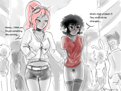 crimsonsnaughtybook: Kinktober 24 : Nubia is on for some indirect
