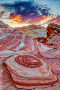 johnnythehorse:  Fire Wave - Valley of Fire State Park, Nevada