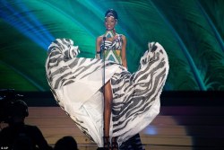 onlyblackgirl:  ourafrica:  Africa at  MISS UNIVERSE 2015- National