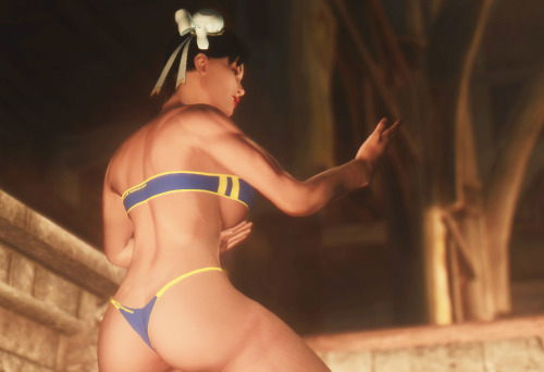 Hi! So I had a bit of a downer on Chun Li’s birthday because I realized she couldn’t be on my team in Skyrim. I pulled myself out of it and made an immersive lore friendly follower with 2 outfits (Missing the classic outfit but it’s coming…