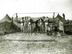 vintagemusclemen:  Life in World War II American military camps