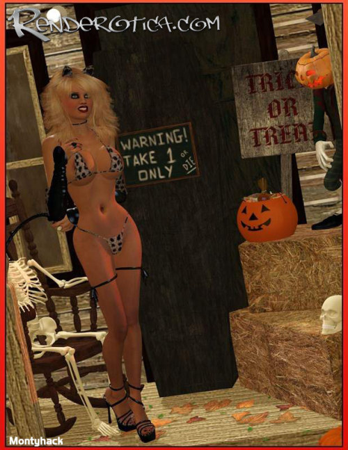 Renderotica SFW Halloween Image SpotlightSee NSFW content on