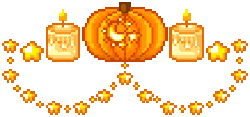 fuckyeah-pixels:  Pumpkin Divider by PhoebeRose 