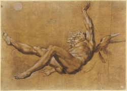 The Fall of Icarus. 17th.century. Giovanni Baglione. Italian.