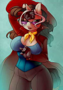 sidenart: Have you seen her? commission for Carmen Pondiego (nsfw)