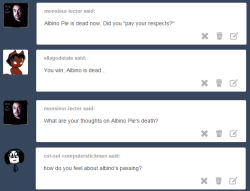 ask-cadance:  ask-albino-pie:  ask-cadance:  I haven’t forgotten